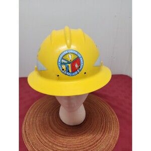 Consumers Energy Yellow Bullard Hard Hat AFL-CIO ANSI/ISEA Type 1 Class E & G